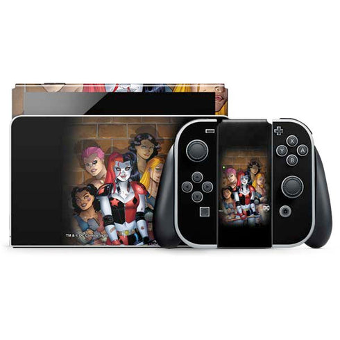 DC Comics Harley Quinn HC #10 New 52 Cover Nintendo Switch OLED (2021) Skin